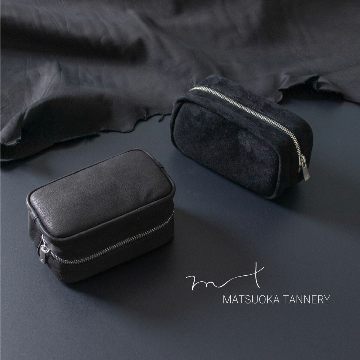 カーフレザー ポーチ MT19003 松岡皮革 | aso公式オンラインストア