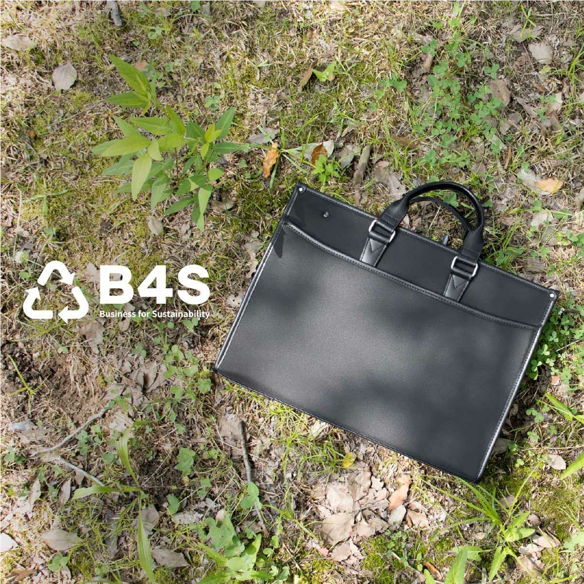 B4S ビジネスバッグ bs-e194 サステナブルなブリーフケース | aso(アソ